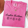 13th Birthday Girl Shirt | Comfort Colors Chapter Thirteen Daisy Birthday Tee | 13 Year Old Birthday Gift, Teen Girl Milestone Birthday Shirt